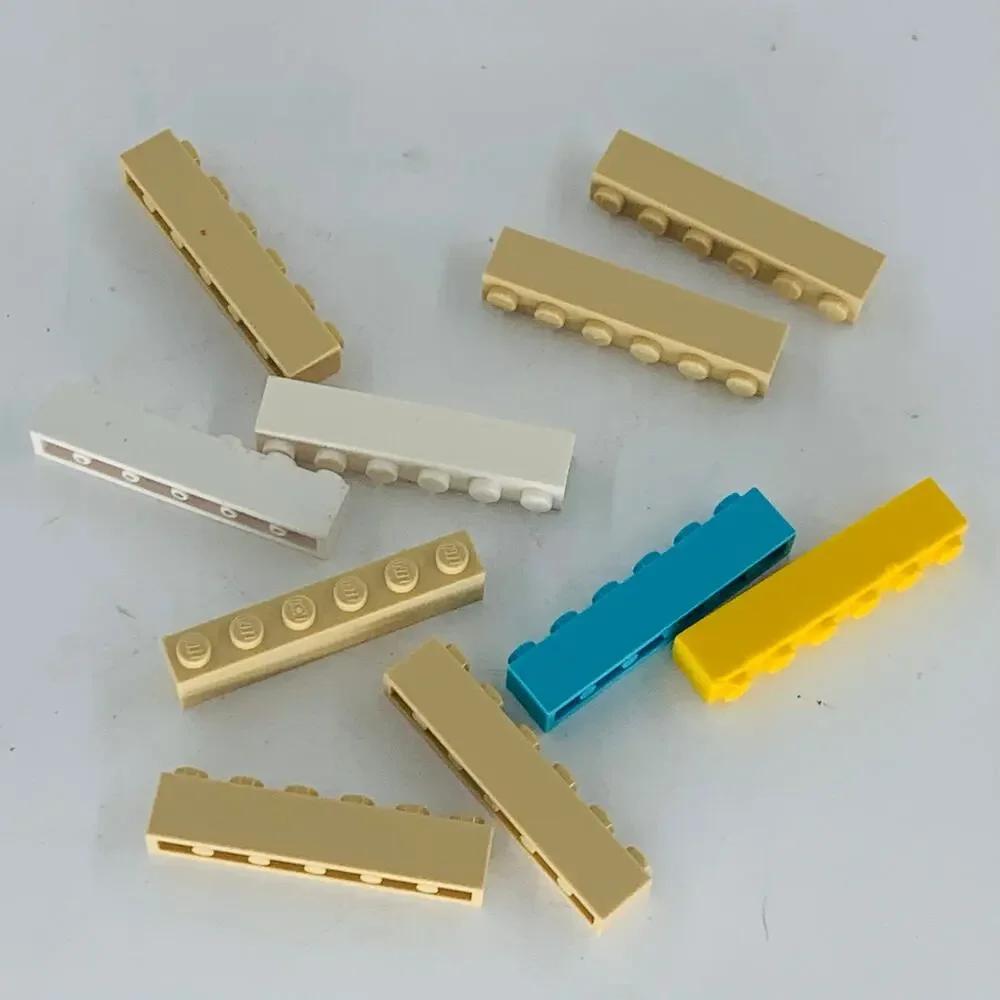 Lego 1x6 bricks